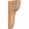 Ekena Millwork Carmel Smooth Corbel, Western Red Cedar, 5 1/2"W x 12"D x 28"H COR06X12X28CAR00SWR - alternate 1